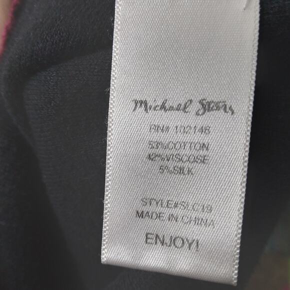 Michael Stars Burgundy fine knit crewneck sweater top Size XS - Picture 6 of 7